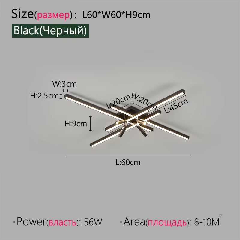 Modern Minimalist LED  Indoor Lighting