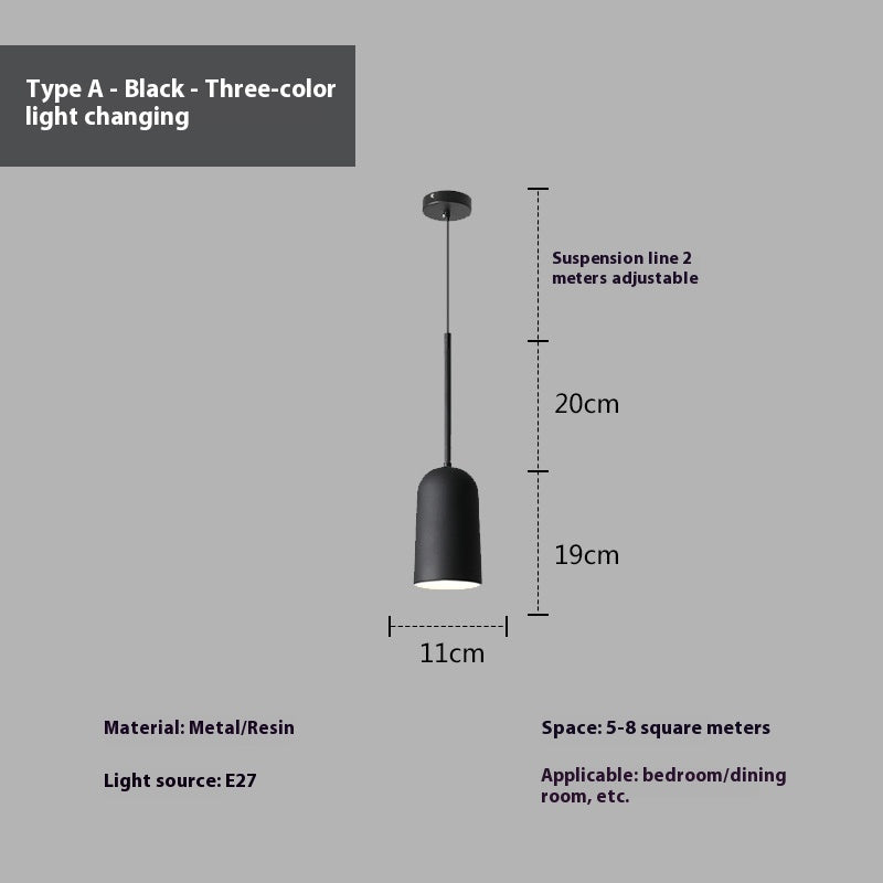 Chandelier Retro Creative Lighting Hanging Line Lamp