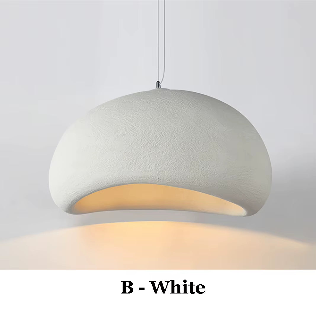 Japanese Wabi Sabi Chandelier Modern LED Pendant Light