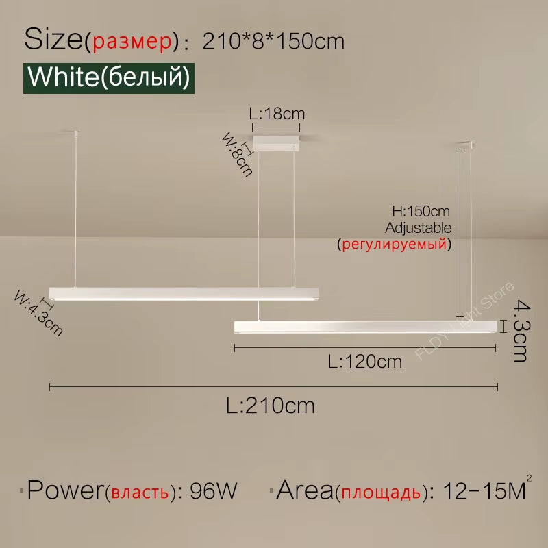 Dining Room Chandelier Nordic Modern Lamp