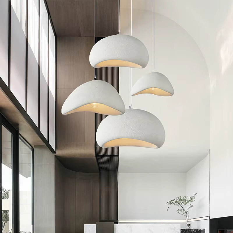 Japanese Wabi Sabi Chandelier Modern LED Pendant Light