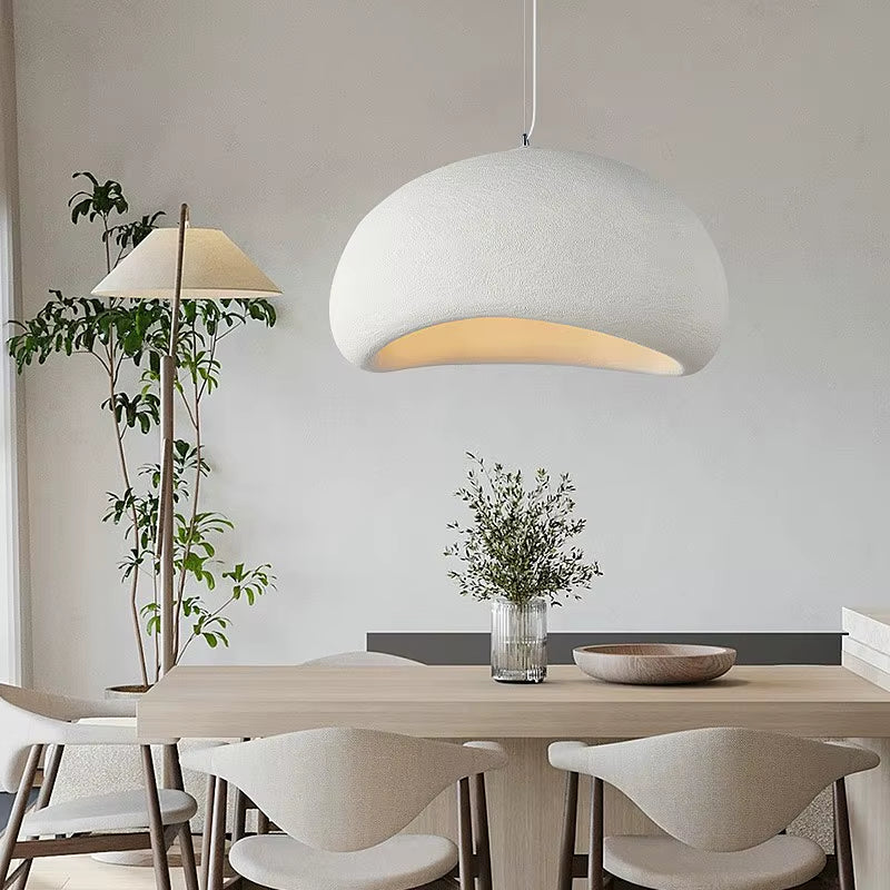 Japanese Wabi Sabi Chandelier Modern LED Pendant Light