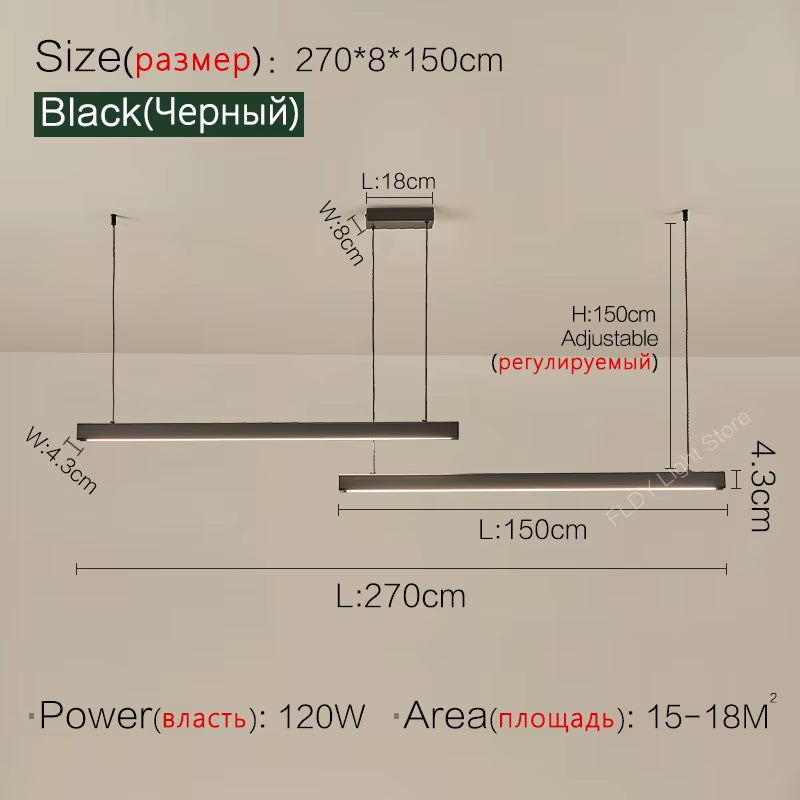 Dining Room Chandelier Nordic Modern Lamp