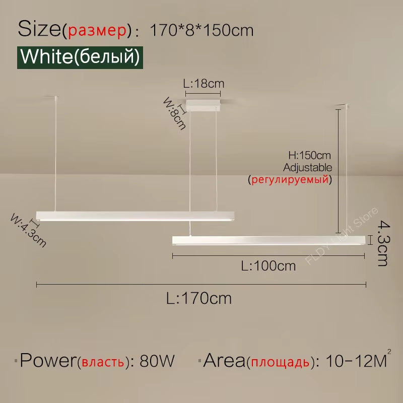 Dining Room Chandelier Nordic Modern Lamp