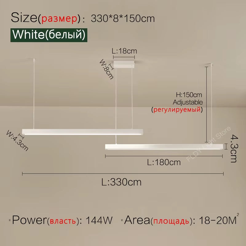 Dining Room Chandelier Nordic Modern Lamp