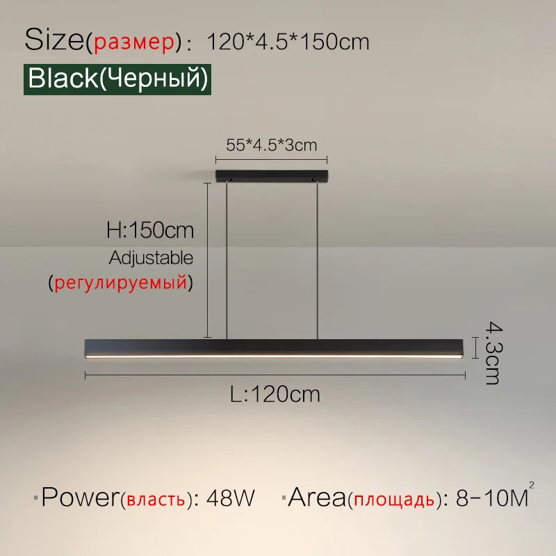 Dining Room Chandelier Nordic Modern Lamp