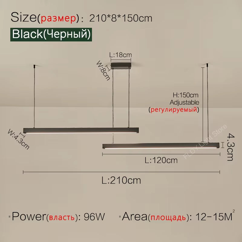 Dining Room Chandelier Nordic Modern Lamp