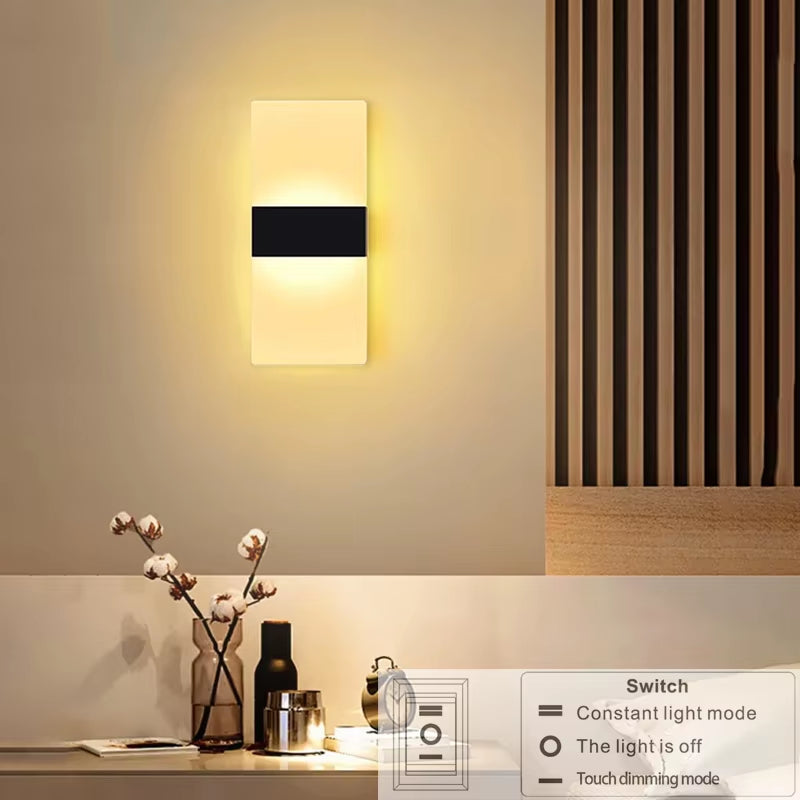 USB Recharge Wall Lamp